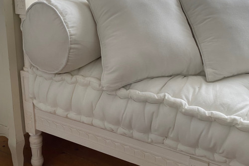Massivholz Couch / Bett 